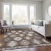 Addison Rugs Chantille Brown 2'6" x 3'10" Room Scene