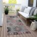 Addison Rugs Chantille Gray 2'3" x 7'6" Runner Room Scene