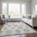 Addison Rugs Chantille Ivory 8'0" x 10'0" Room Scene