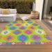 Addison Rugs Chantille Lime 3'0" x 5'0" Room Scene