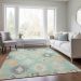 Addison Rugs Chantille Mint 8'0" x 10'0" Room Scene