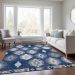 Addison Rugs Chantille Navy 8'0" x 10'0" Room Scene