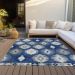 Addison Rugs Chantille Navy 8'0" x 10'0" Room Scene