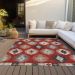 Addison Rugs Chantille Red 2'6" x 3'10" Room Scene
