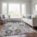 Addison Rugs Chantille Silver 9'0" x 12'0" Room Scene