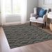 Addison Rugs Chantille Black 5'0" x 7'6" Room Scene