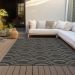 Addison Rugs Chantille Black 5'0" x 7'6" Room Scene