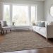 Addison Rugs Chantille Brown 10'0" x 14'0" Room Scene