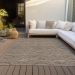 Addison Rugs Chantille Brown 10'0" x 14'0" Room Scene