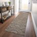 Addison Rugs Chantille Brown 2'3" x 7'6" Runner Room Scene