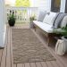 Addison Rugs Chantille Brown 2'3" x 7'6" Runner Room Scene