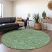 Addison Rugs Chantille Sage 8'0" x 8'0" Round Room Scene