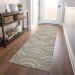 Addison Rugs Chantille Taupe 2'3" x 7'6" Runner Room Scene
