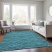 Addison Rugs Chantille Teal 8'0" x 10'0" Room Scene
