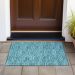Addison Rugs Chantille Teal 1'8" x 2'6" Room Scene