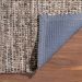 Dalyn Rugs Bondi BD1 Coffee 4'0" x 4'0" Square Room Scene
