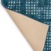 Dalyn Rugs Delano DA1 Navy Room Scene