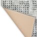Dalyn Rugs Delano DA1 Pewter Room Scene