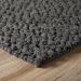 Dalyn Rugs Gorbea GR1 Charcoal Room Scene