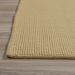 Dalyn Rugs Monaco Sisal MC100 Gold 4'0" x 4'0" Octagon Room Scene