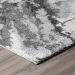 Dalyn Rugs Rocco RC3 Silver Room Scene
