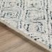 Dalyn Rugs Zoe ZZ1 Charcoal Room Scene