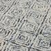 Dalyn Rugs Zoe ZZ1 Charcoal Room Scene