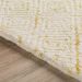 Dalyn Rugs Zoe ZZ1 Gold Room Scene