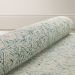Dalyn Rugs Zoe ZZ1 Teal Room Scene
