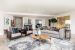 Kaleen Brushstrokes Collection Grey Room Scene