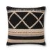 Loloi Pillows PLL0060 Black / Multi 22" x 22" Cover Only Collection