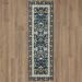 Karastan Rugs Zephyr Amphora Majolica Blue Room Scene