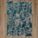 Karastan Rugs Tryst Bari Gray Blue Room Scene