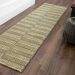 Karastan Rugs Bobby Berk Broken Stripe Moss Room Scene