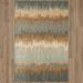 Karastan Rugs Euphoria Cashel Abyss Blue Room Scene