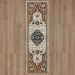 Karastan Rugs Zephyr Chronos Rust Room Scene