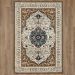 Karastan Rugs Zephyr Chronos Rust Room Scene
