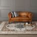 Karastan Rugs Zephyr Chronos Rust Room Scene