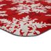 Mohawk Dri-pro Deluxe Cushion Mat Holiday Flakes Multi 1'8" x 3'6" Room Scene