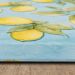 Mohawk Dri-pro Deluxe Cushion Mat Lemons All Over Slice Multi 1'8" x 3'6" Room Scene