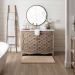 Mohawk Island Life Bath Homespun Noodle Taupe Room Scene