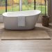 Mohawk Island Life Bath Homespun Noodle Taupe Room Scene