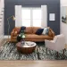Karastan Rugs Bowen By Drew & Jonathan Home Huron Charcoal Room Scene