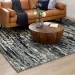 Karastan Rugs Bowen By Drew & Jonathan Home Huron Charcoal Room Scene
