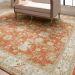 Karastan Rugs Adalia Iznik Rust Room Scene