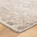 Karastan Rugs Solitude Mandawa Cream Dark Grey Room Scene