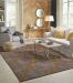 Karastan Rugs Cosmopolitan Marais Smokey Grey Room Scene