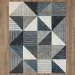 Karastan Rugs Bowen By Drew & Jonathan Home Oblique Blue Room Scene