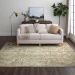 Karastan Rugs Divina Sanctum Cream Room Scene