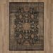 Karastan Rugs Estate Somersby Black Room Scene